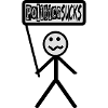 Politics Sucks - Politik stinkt, Strichmännchen