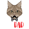 Proud cats dad