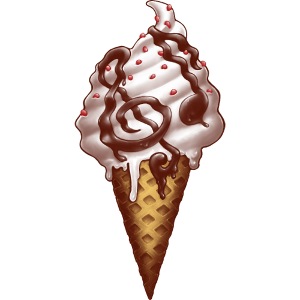 Ice Cream Music Note