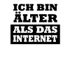 Je suis plus vieux qu'internet