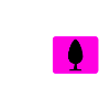 Butt Plug Icon Pink