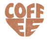 Coffee | Love | heart