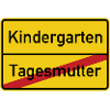 Town sign Day Mother Kindergarten