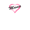 Coeur avec inscription Maman
