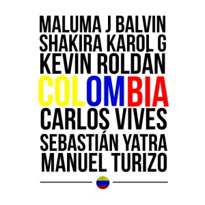 Reggaeton Shirt Kolumbien