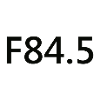 F84.5 - schwarz