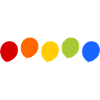 Luftballon bunt