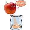 Apple pisser æblejuice - buck på juice?