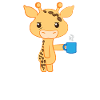Giraffe - Giraffe - Giraffe fan - No coffee