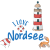 Nordsee Liebeserklärung Motiv