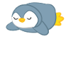 Penguin - penguins - penguin motif - sleeping