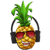 Ananas heureux