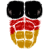 Germany Flag Hulk Muscles