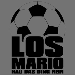 Football - Allez Mario, Hau la chose pur (noir)