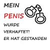 My penis was arrested!