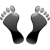 pieds