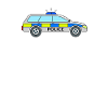 Patrol car England
