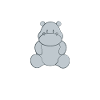 Hippo - Hippos - Hippofan - Gift