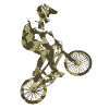 BMX camouflage green