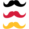 Moustaches pour l'Allemagne