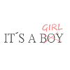 it ́s a girl