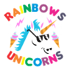 Regenbogen Einhorn Geschenk