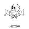 Crâne de cuisson