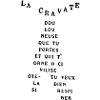 Cravate Apollinair