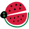 watermelon ladybug