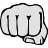 frère - poing - boxe - amis - amitié