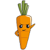 Naughty carrot
