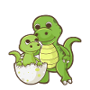 Daddysaurus - Funny Family Matching Gift