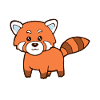 red panda