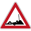 Pause construction sign
