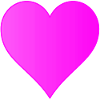 Pink Heart - pinkes Herz