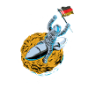 German astronaut in space