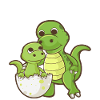 Babysaurus - Funny Family Matching Gift