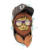 Hipster Monkey