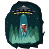 Space Astronaut Dinosaur
