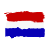 Nederland Nederlandse vlag cartoon banner