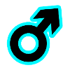 Masculinity sign Mars symbol