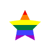 Rainbow star