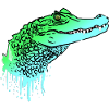 Krokodil Kroko Echse Alligator