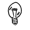 Ampoule #IDEE (Noir)
