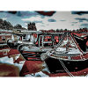 Canal Boat Marina, Northampton