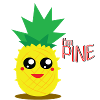 Funny pineapple