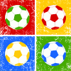 Voetbal popart