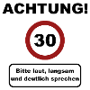 Attention 30 - 30th birthday - 30s