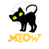 Halloween meow cat