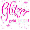 Glitter always works